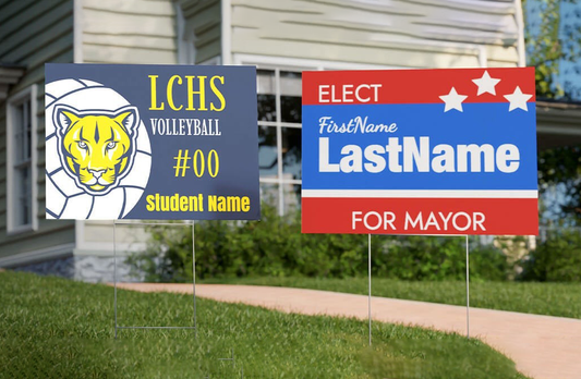 18x24 Yard Signs | Custom Printing in Waldorf MD | Express Signs DMV